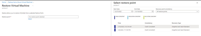 How to Restore either Data from a Virtual Server Hard drive, or the Entire Virtual Server, in any Region